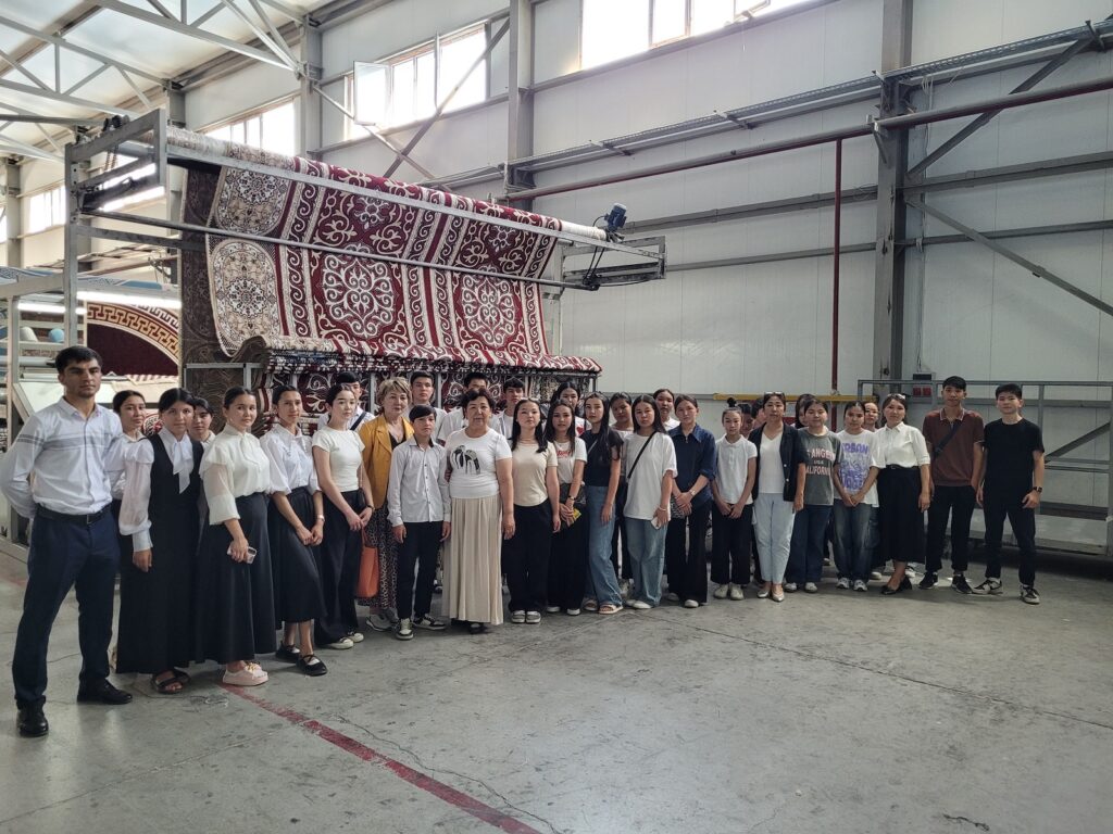 Оқушылар өндірісте. Бал Текстиль мен АГФ групп (8)